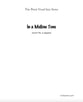 In A Mellow Tone (SSATTB) SSATTB choral sheet music cover